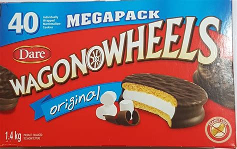 Dare Wagon Wheels Chocolate Marshmallow Cookies 40ct 14 Kg