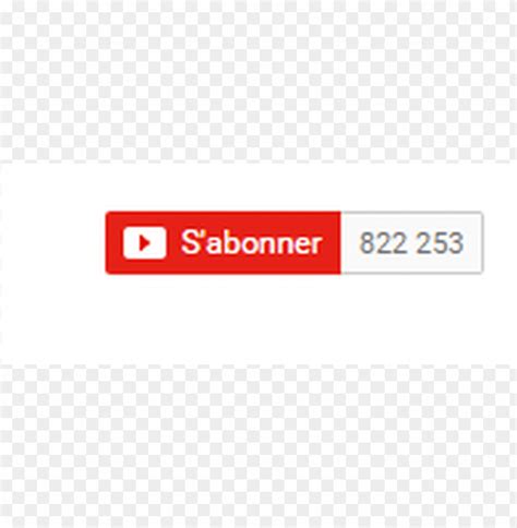 Abonnez Vous Youtube Png Transparent With Clear Background Id 99998