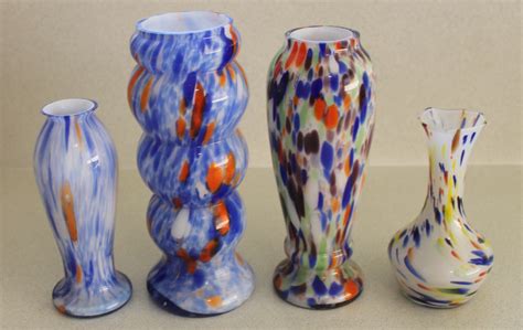 A Range Of Pre War Japanese Glass Vases Collectors Weekly