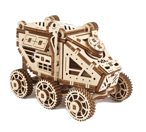 Ugears Mechanical Model Mars Buggy Wooden Puzzle And Construction Kit