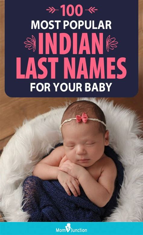 150 Most Popular Indian Last Names For Your Baby Artofit