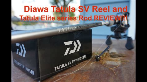 Diawa Tatula Sv Reel And Tatula Elite Series Rod Review Youtube
