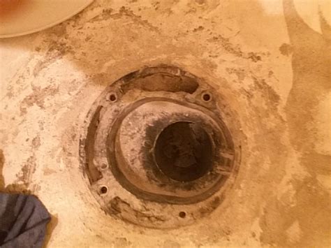 Here you may to know how to repair toilet flange in concrete. plumbing - Can I salvage this broken toilet flange that's ...