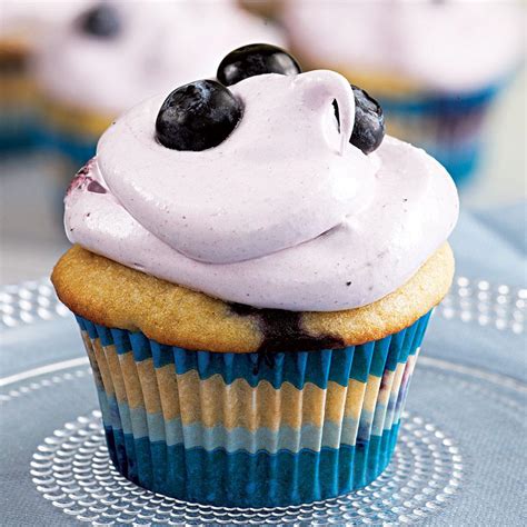 Blueberry Cupcakes Recipe Eatingwell