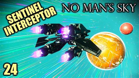 No Mans Sky 2023 Gameplay 24 Sentinel Interceptor Starship Obtained