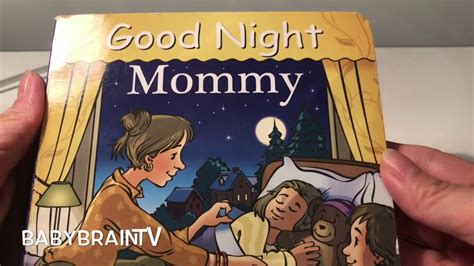 Good Night Goodnight Mommy Bedtime Story Book Reading Learn English Youtube