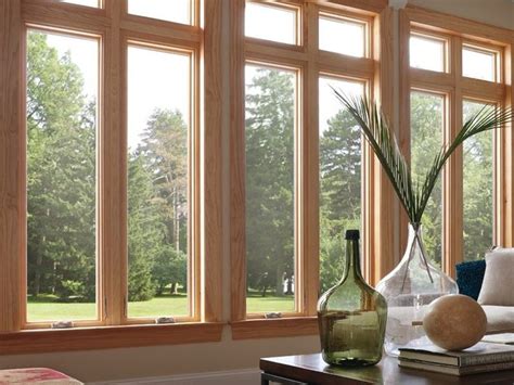 Inside View Of Milgard Essence Casement Wood Windows Window