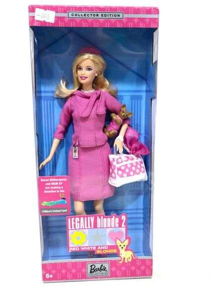 Legally Blonde Barbie Collector Edition Bunting Online Auctions