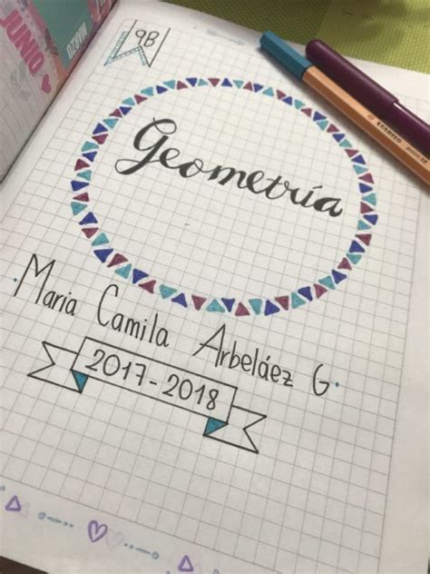 Decoración De Carátulas De Cuadernos Ideas Bonitas Y Fáciles 2019