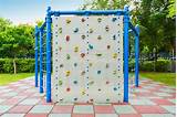 Playground Rock Climbing Wall Pictures