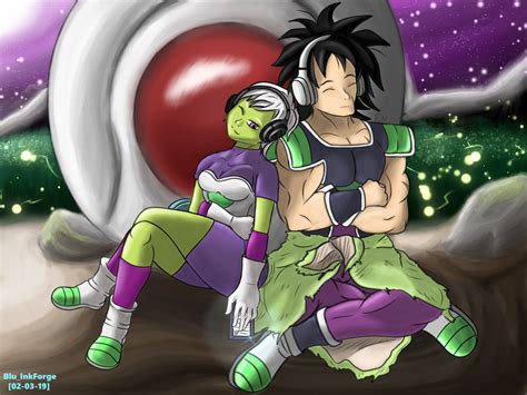 i drew cheelai and broly listening to some late night tunes r dbz