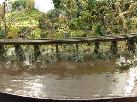 Lets Make The Water Move Model Train Scenery Model Trains Model