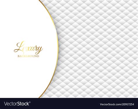 Download Luxury Background With White Quilted Design Vector Image By