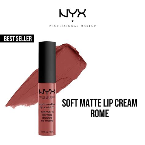 Nyx Professional Makeup Soft Matte Lip Cream 32 Rome 8 Ml Bagallery