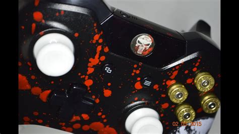 Custom Punisher Skull Xbox One Controller Youtube