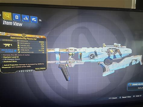 God Roll Plasma Coil 👌 : r/borderlands3
