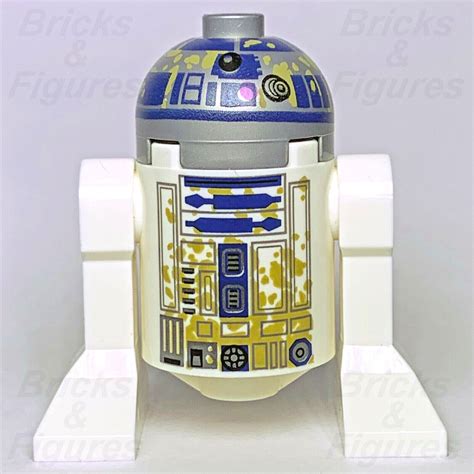 Star Wars Lego® R2 D2 Astromech Droid With Dirt Stains Minifigure 75208