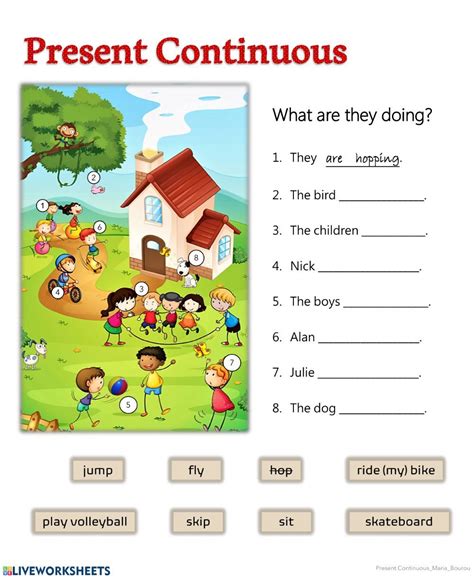 What Are They Doing English As A Second Language Esl Pdf English
