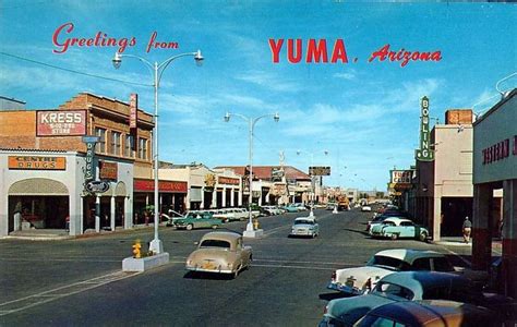 Изображение food city yuma az. Yuma_MainStreet1950s | Main street, Cities and 1950s