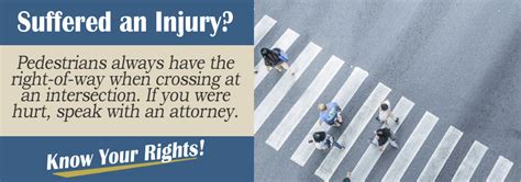 Do Pedestrians Have The Right Of Way Personalinjury