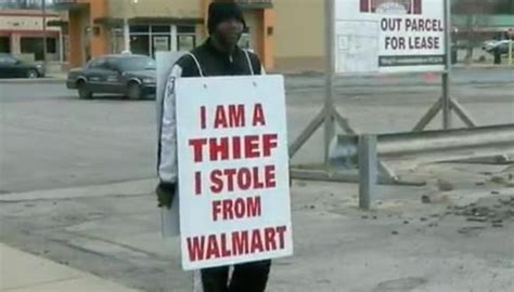Man Holds I Am A Thief Sign To Avoid Jail After Being Convicted Of Theft Information Nigeria