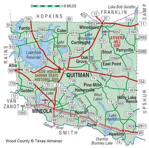 Wood County The Handbook Of Texas Online Texas State Historical