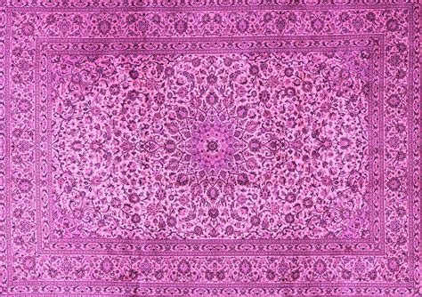 Ahgly Company Indoor Rectangle Persian Pink Traditional Area Rugs 4 X
