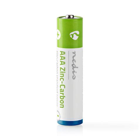 Zinc Carbon Battery Aaa 15 V Dc Zinkkol 2 Shrink Pack R03
