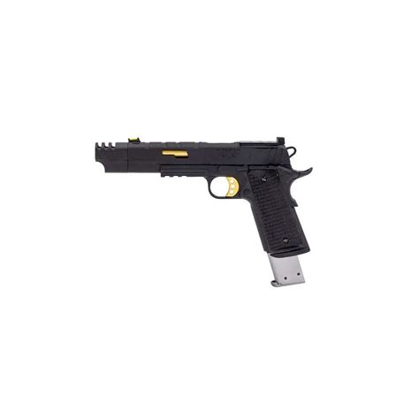 Pistola Airsoft GBB Rossi Redwings Open Class 1911 Gold