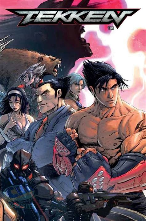 New Tekken Comic Street Fighter Juego De Pelea Artes Marciales Dibujos