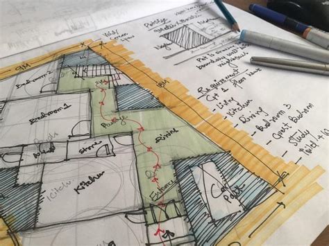 How To Draw A Floor Plan By Hand House To Plans