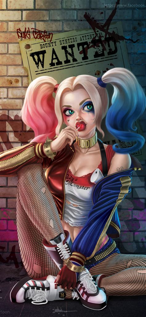 1125x2436 Cute Harley Quinn Iphone Xsiphone 10iphone X Hd 4k Wallpapers Images Backgrounds