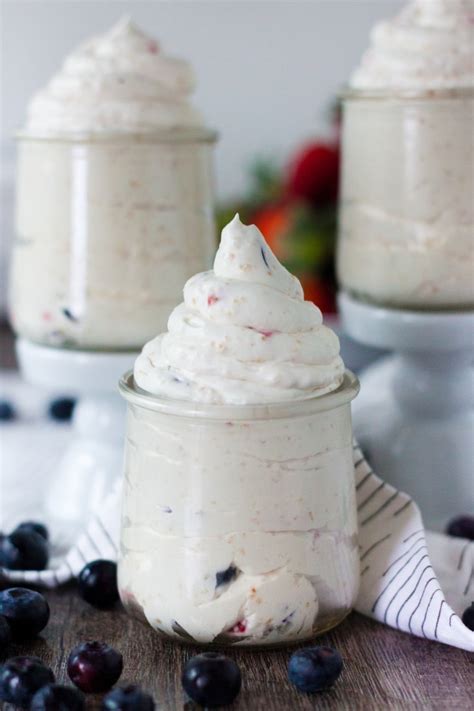 Lemon Berry Keto Cream Cheese Dessert Kasey Trenum