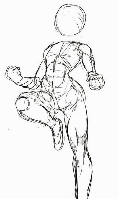Superhero Pose Reference Drawing Power Anatomy Zapisano