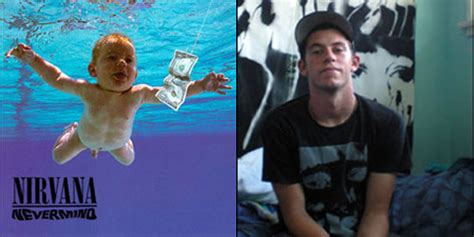 The baby featured in nirvana's iconic nevermind album cover, spencer elden, is now accusing the band of sexual exploitation in a $150k lawsuit. THE DAILY NANOO!!: NIRVANA BABY: THEN & NOW!