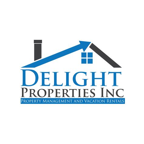 Elegant Playful Property Management Logo Design For Property