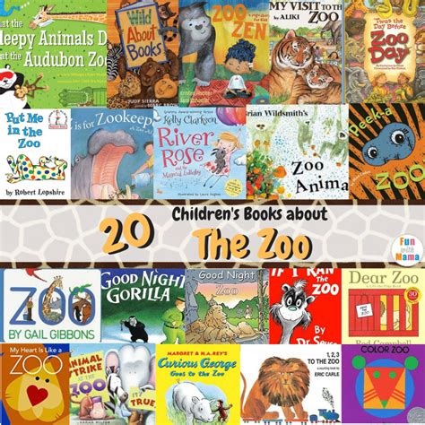 Best sellers in children's zoo books #1. 20 Zoo Books for Kids - Fun with Mama