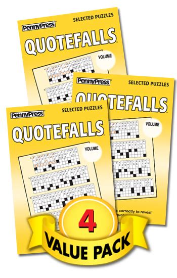 The founder of new york's the sun. Quotefalls Value Pack-4 | Penny Dell Puzzles