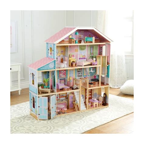 Kidkraft Grand View Mansion Dollhouse With Ez Kraft Assembly™ 65954