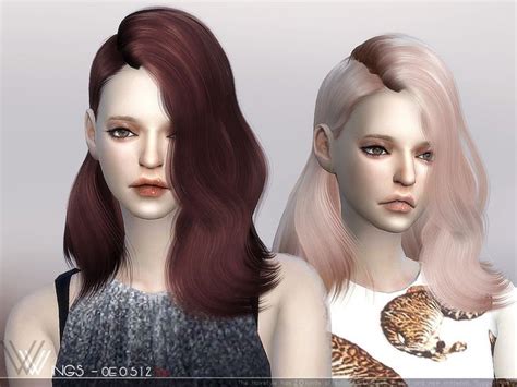 Pin On Ts4 Hair Female Alphahair Images And Photos Finder