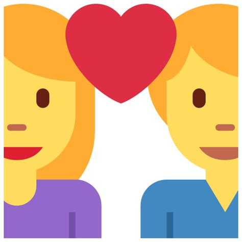 👩‍ ️‍👨 Couple With Heart Woman Man Emoji Meaning And Pictures