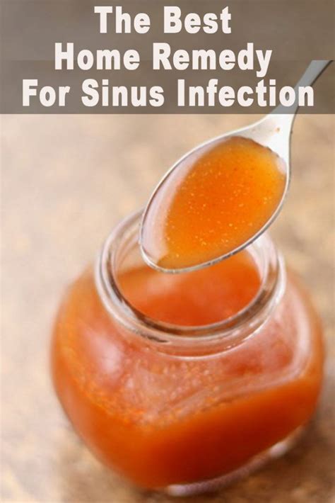 The Best Home Remedy For Sinus Infection Sinus Inflammation Accompanied