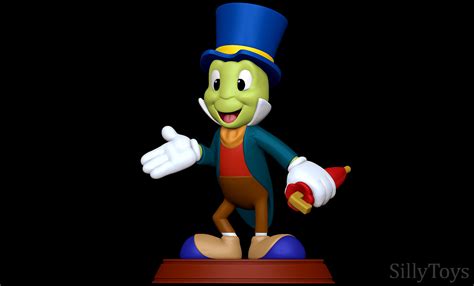 Artstation Jiminy Cricket Pinocchio 3d Print Model