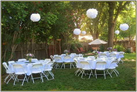 Here are our top backyard wedding reception ideas: Simple Backyard Weddings