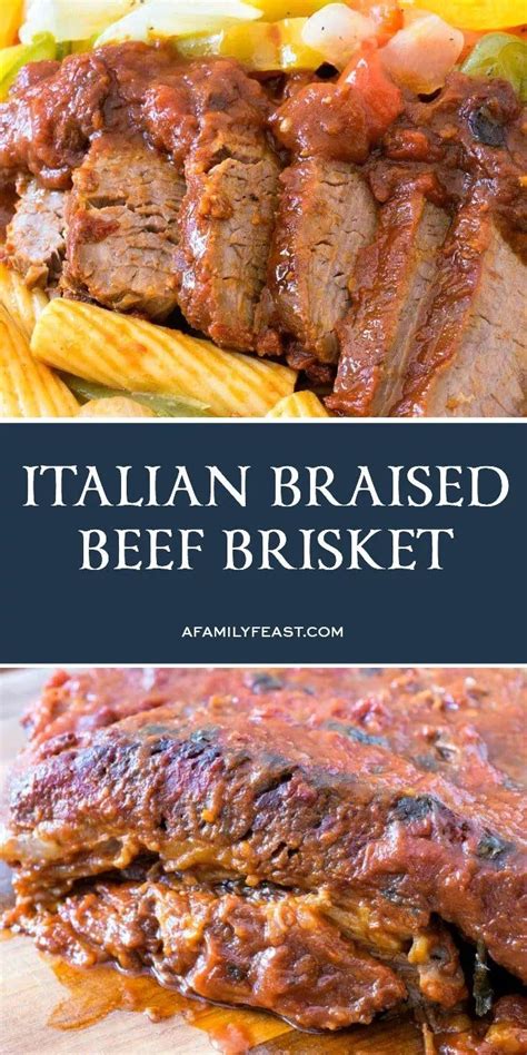 Explore deliciously juicy brisket recipes from my food and family right here! Italian Braised Brisket | Recipe | Braised brisket, Beef, Beef recipes