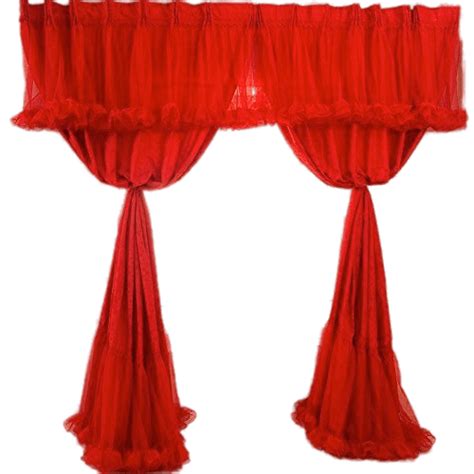 Download Indian Style Red Curtains Transparent Png Stickpng