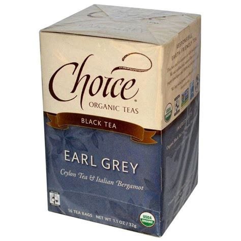 Choice Organic Teas Earl Grey 16 Bags