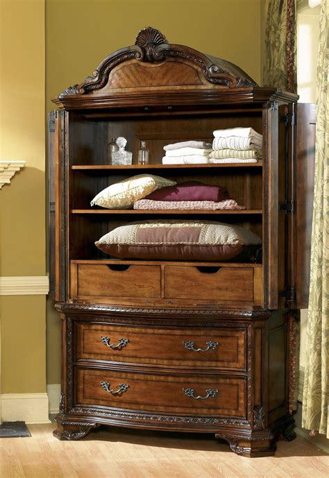 Buy a.r.t. furniture Old World Armoire in Brown, Cherry, Lacquer online