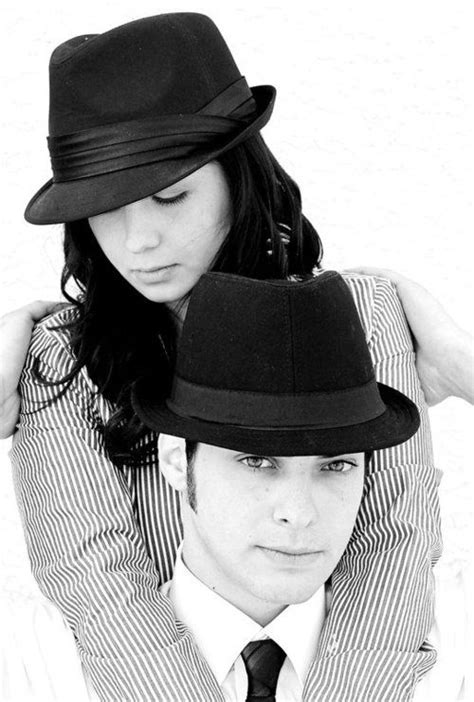 Couples Hatscute Black And White Couple Photography Black And