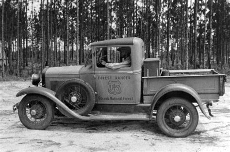 Vintage Ford Facts Us Forest Service Model A And Aa Ford Trucks